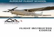 Flight Instructor Course - Altocap Flight School