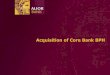 Acquisition of Core Bank BPH - Alior Bank
