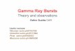 Gamma Ray Bursts - Istituto Nazionale di Fisica Nucleare