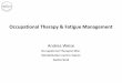 Occupational Therapy & Fatigue Management