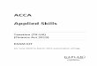 ACCA Applied Skills