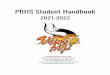 PRHS Student Handbook 2021-2022