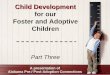 Child Development for our Foster and Adoptive Children 