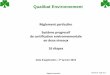 Règlement particulier certification environnementale