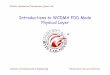 Introductions to WCDMA FDD Mode Physical Layer