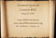 Zionism Special Lesson #02 - Dean Bible Ministries