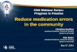 Reduce medication errors in the community - AIIC