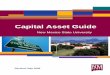 Capital Asset Guide - New Mexico State University