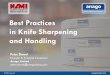 Best Practices in Knife Sharpening and Handling