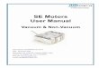 SE Motors User Manual - Nanomotion
