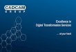 Excellence in Digital Transformation Services