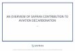 AN OVERVIEW OF SAFRAN CONTRIBUTION TO AVIATION …