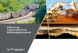 Mining - Operations Management