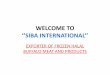 WELCOME TO ‘’SIBA INTERNATIONAL’’