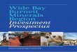 Wide Bay Burnett Minerals Region Investment Prospectus
