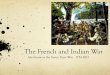 The French and Indian War - Claybaugh History