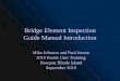 Bridge Element Inspection Guide Manual Introduction