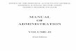 MANUAL OF ADMINISTRATION