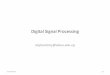 Digital Signal Processing - eng.staff.alexu.edu.eg