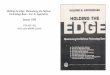 Holding the Edge: Maintaining the Defense Technology 