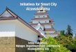 Initiatives for Smart City Aizuwakamatsu