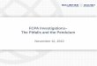 FCPA Investigations The Pitfalls and the Pendulum