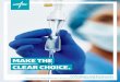MAKE THE CLEAR CHOICE. - Medline Industries