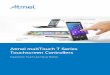 Atmel maXTouch T Series Touchscreen Controllers