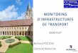 MONITORING D'INFRASTRUCTURES DE TRANSPORT
