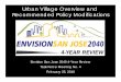 3 Urban Village Policy Modifications