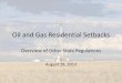 Oil and Gas Residential Setbacks - Utah Division of Oil