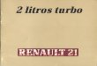 Manual de usuario Renault 21 2 litros turbo fase 1