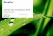 Business Tax Conference 2015 - deloitte.com