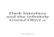 Dark Interface and the infinitely Grand Objet a