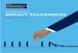 Operational Resilience IMPACT TOLERANCES