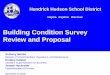 Building Condition Survey Review and Proposal