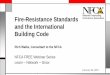Fire-Resistance Standards and the International Building Code