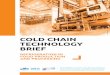 COLD CHAIN TECHNOLOGY BRIEF