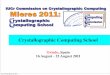 Crystallographic Computing School