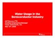 Water Usage in the Semiconductor Industry