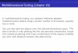 Multidimensional Scaling (chapter 15)