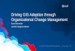 Driving GIS Adoption through Organizational Change …