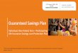 Guaranteed Savings Plan - forms.canarahsbclife.com