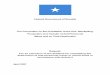 Federal Government of Somalia The Convention on the 