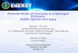 Potential Roles of Ammonia in a Hydrogen Economy: Public 