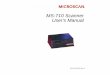 MS-710 Scanner User's Manual - Microscan