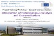 Introduction of Heterogeneous Catalysis 