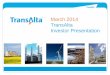 March 2014 TransAlta Investor Presentation