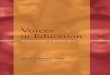 VOICES IN EDUCATION Vol 1, June 2015
