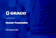 Investor Overview | Graco